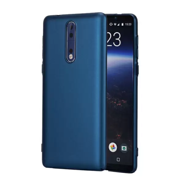 Nokia 8 Ultra ohut suojakuori, sininen