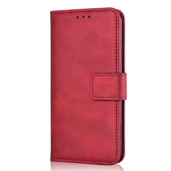 Nokia 8 suojakotelo lompakolla (Punainen)