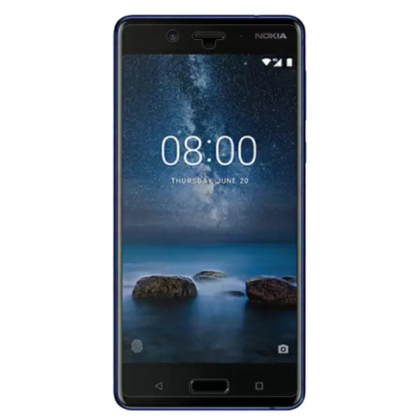 Nokia 8 näytön suojalasi, 0.26 mm, 2 kpl