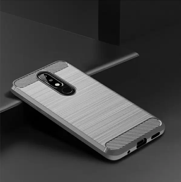 Suojakotelo Nokia 8 -puhelimelle -harmaa