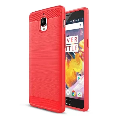 OnePlus 3T suojakuori, punainen