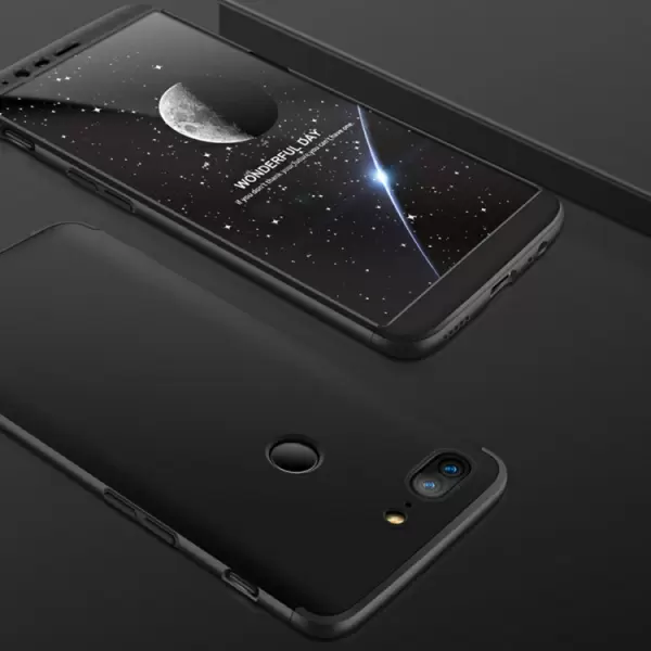 OnePlus 5T suojakuori (musta)