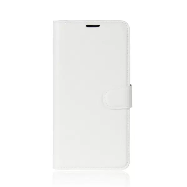 Nahkainen suojakotelo OnePlus 5T , valkoinen