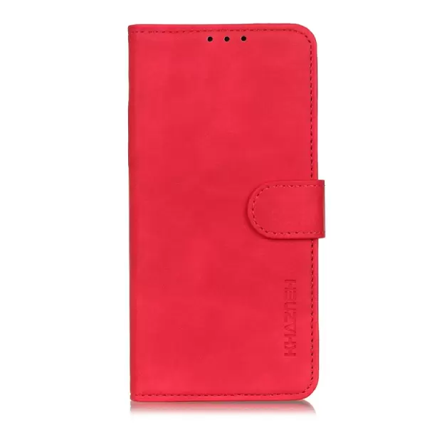 OnePlus Nord CE3 5G tekonahkainen suojakotelo - punainen