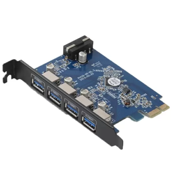 4 x USB 3.0-porttia, PCI Express-kortti tietokoneelle