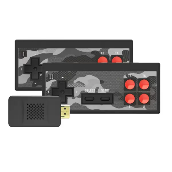 HDMI Max 4K HD pelikonsoli sisäänrakennettu 1800+ peliä