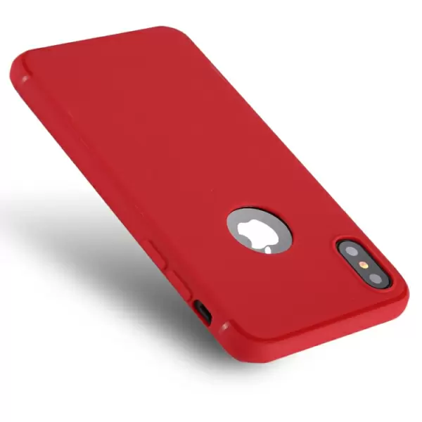 iPhone X / XS suojakuori (punainen)