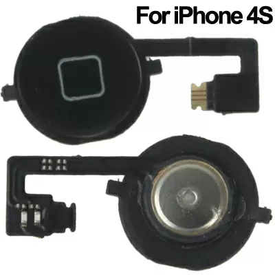 Musta home nappi iphone 4s mallin