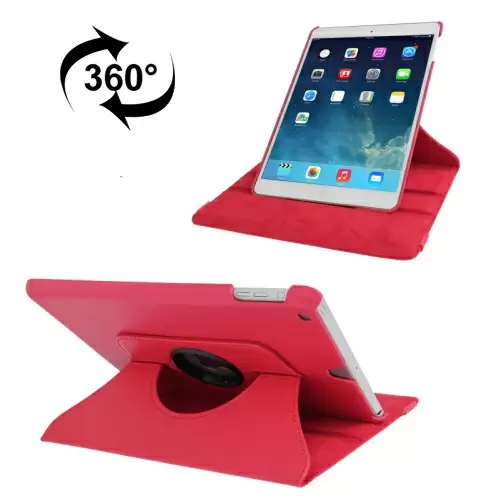 iPad Air -360 astetta kääntyvä suojakotelo (punainen)