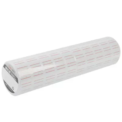 Hinnoittelulaitteen etiketti 21.5 x 12 mm (10 rulla)