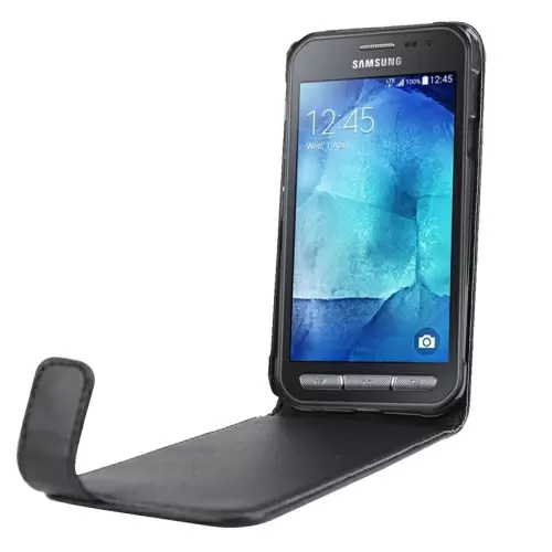 Samsung Galaxy Xcover 3 nahkakotelo (musta) 