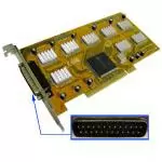 PCI videovalvontakortti, 8 x BNC-porttia