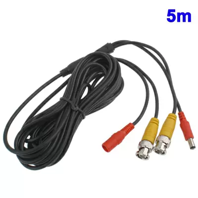 Koaksiaali laitekaapeli BNC uros - uros, RG59 , 75 Ohm, 5m