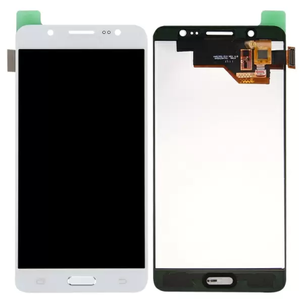 Samsung Galaxy J5 (2016) TFT LCD näyttö ja kosketusnäyttö (valkoinen)