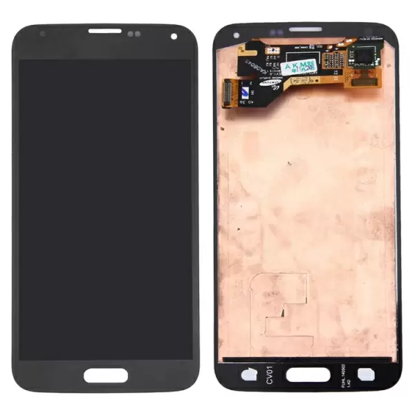 Samsung Galaxy S5 / SM-G900 LCD näyttö ja kosketusnäyttö (musta)