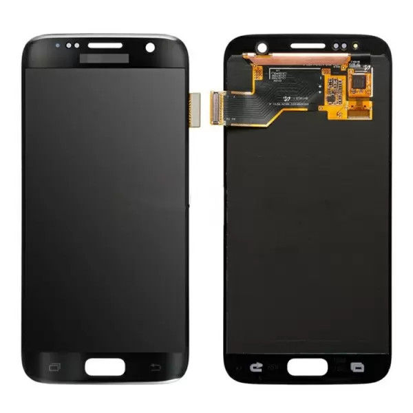 Samsung Galaxy S7 LCD näyttö ja kosketusnäyttö (musta)