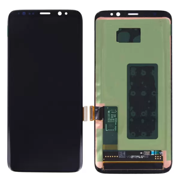 Samsung Galaxy S8 LCD -näyttö ja kosketusnäyttö (musta)