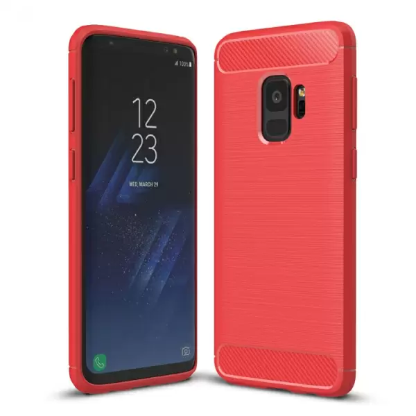 Samsung Galaxy S9 suojakuori (punainen)