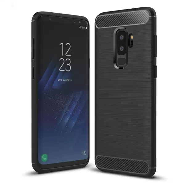 Samsung Galaxy S9+ suojakuori (musta)