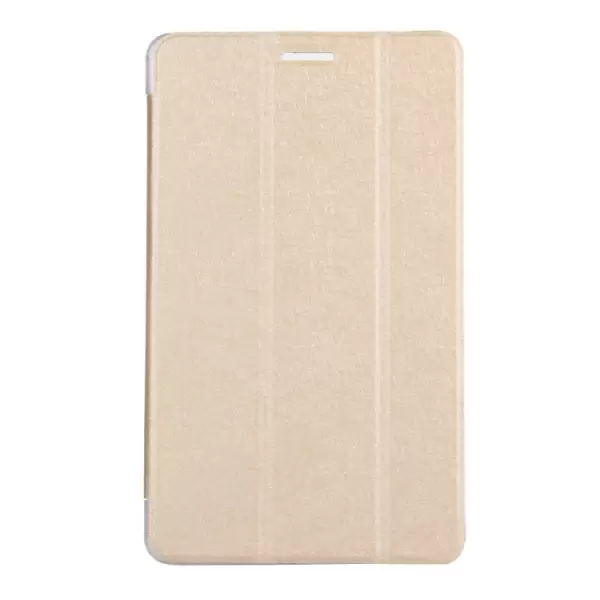 Huawei MediaPad T3 8 silkki tekstuurinen suojakotelo (kulta)