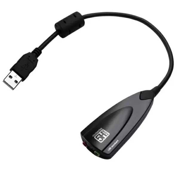 7.1-kanavainen USB äänikortin sovitin 