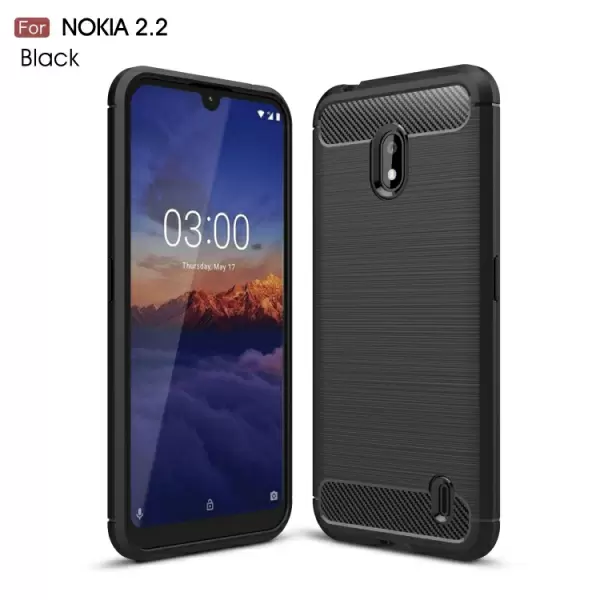 TPU-kotelo Nokia 2.2 (musta)