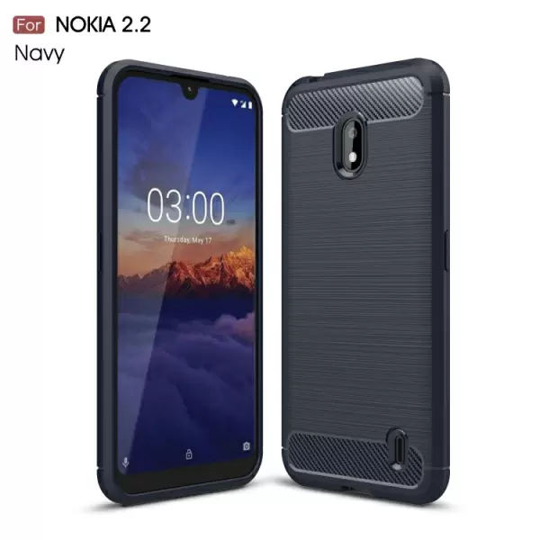 TPU-kotelo Nokia 2.2 (laivastonsiniselle)