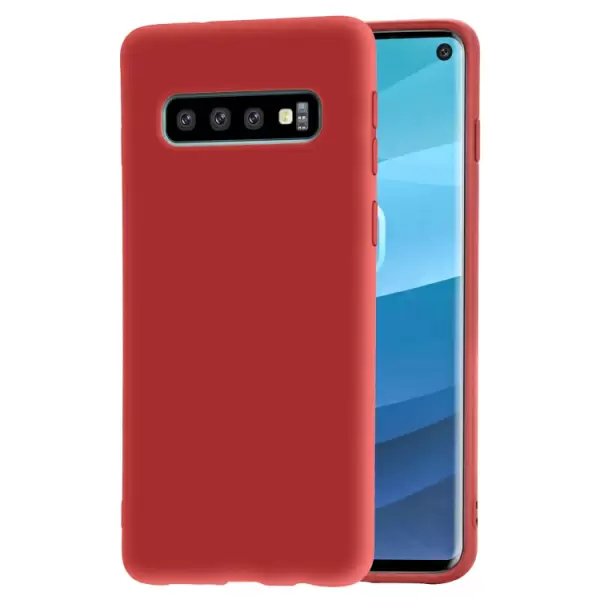 Samsung Galaxy S10 suojakuori (punainen)