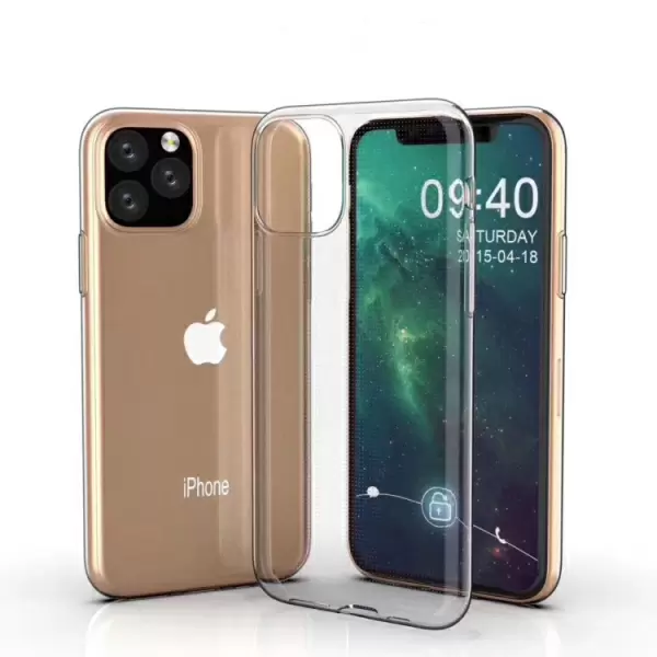 iPhone 11 TPU suojakuori (Läpinäkyvä)