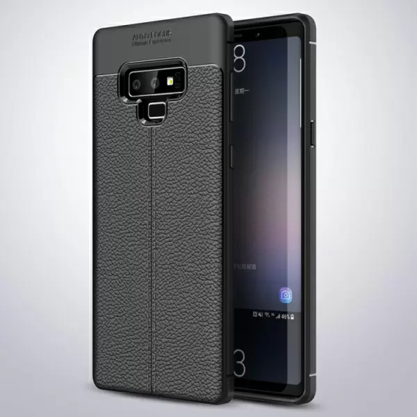 Samsung Galaxy Note 9 iskunkestävä TPU-kotelo (Musta)