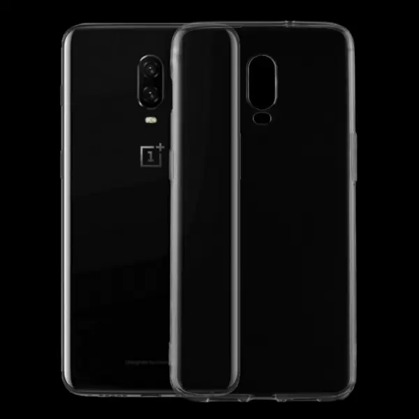 OnePlus 6T TPU suojakuori, Läpinäkyvä 