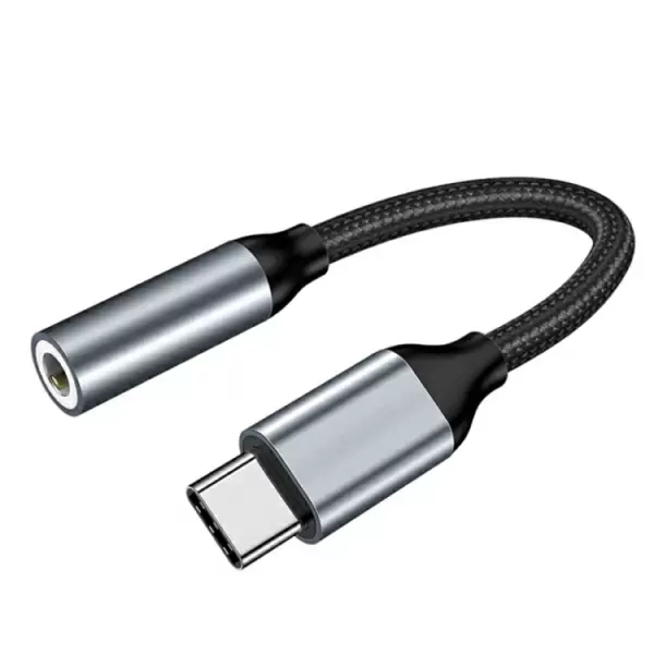 USB Type-C uros 3.5 mm audio sovitin 