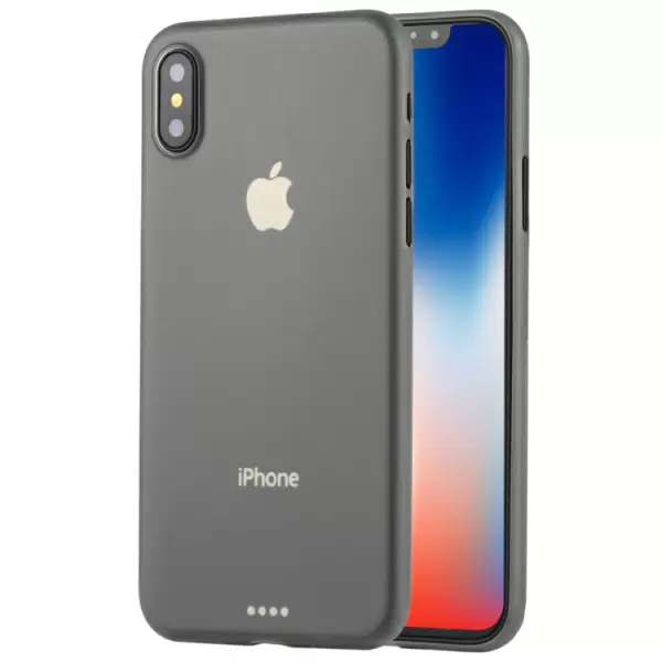 iPhone X / XS superohut suojakuori (Harmaa)