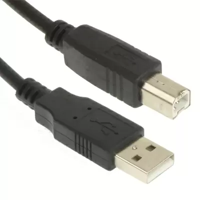 USB 2.0 kaapeli A-B u-u, 5m, tulostinkaapeli