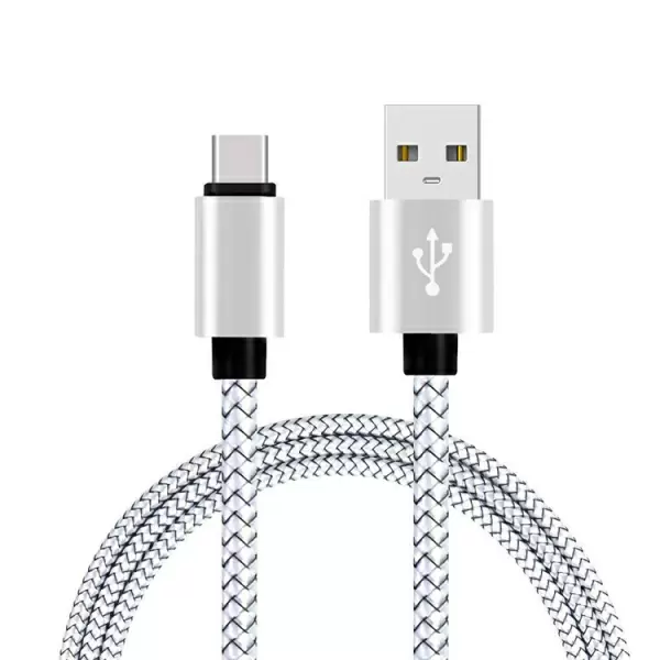 USB-C / USB-A  data- ja latauskaapeli, 1 m