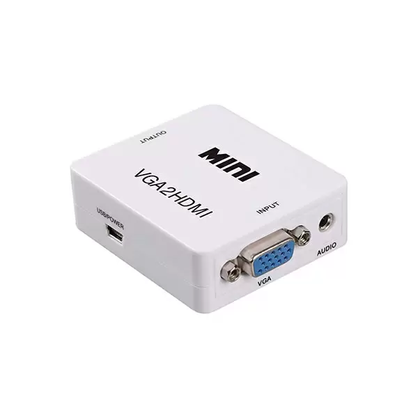 VGA ja ääni - HDMI adapteri