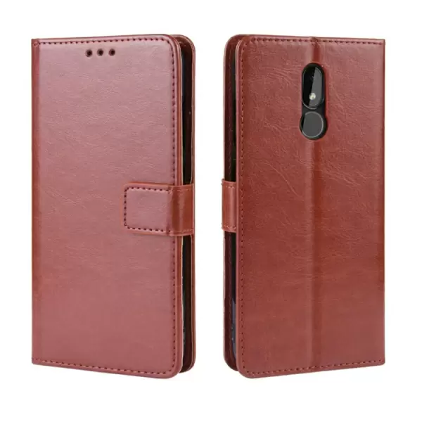Nokia 3.2 lompakkokotelo, (ruskea) 