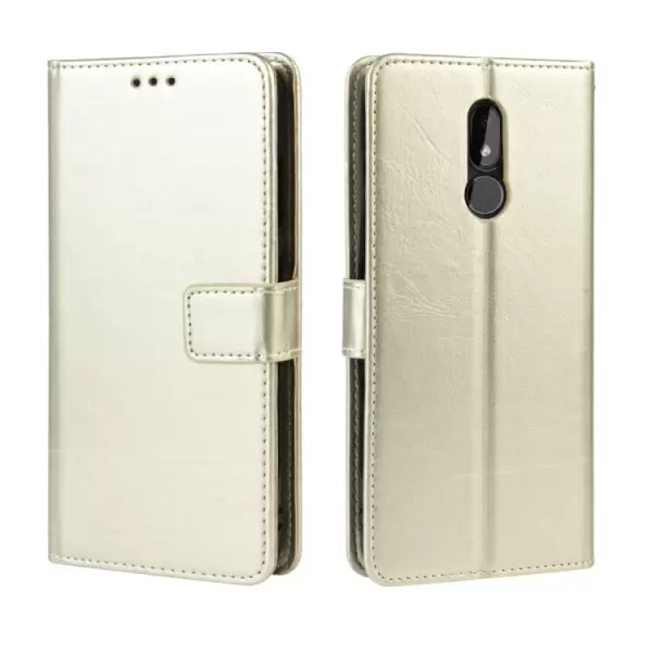 Nokia 3.2 lompakkokotelo, (kulta)