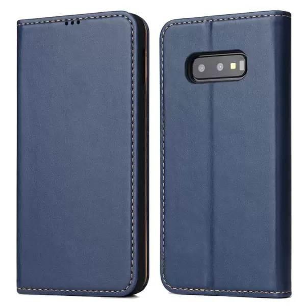 Samsung Galaxy S10e nahkakotelo (sininen)