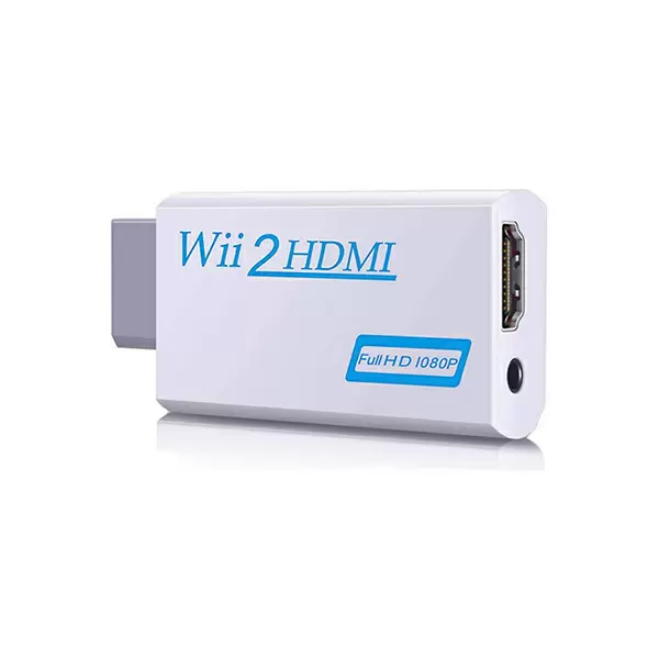 Wii HDMI -adapteri Nintendo Wii -konsolille 1080p