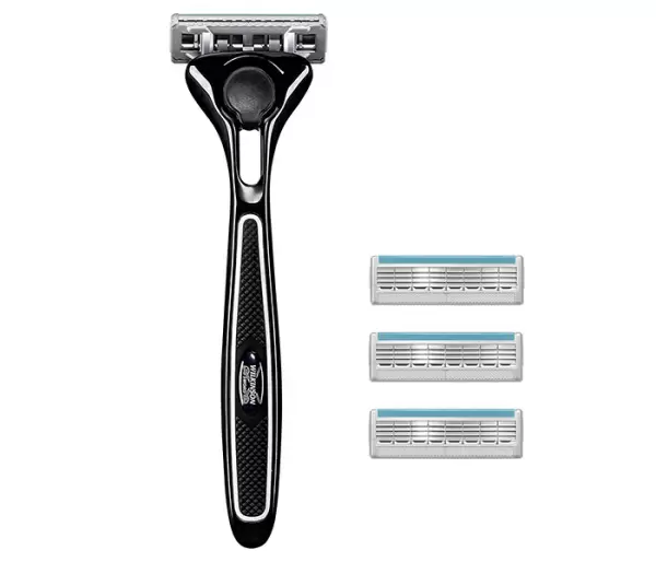 Wilkinson Sword Quattro Partahöylä ja Terät, 4 -pakkaus