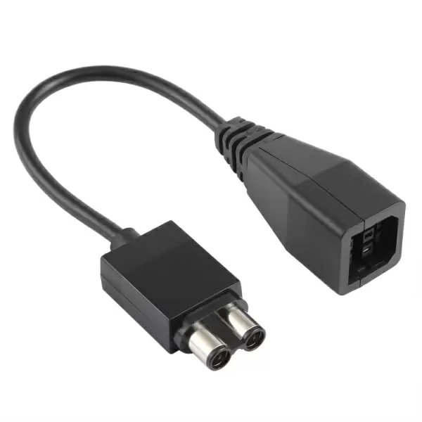 XBOX 360 Slim virtalähteen sovitinsiirtokaapeli