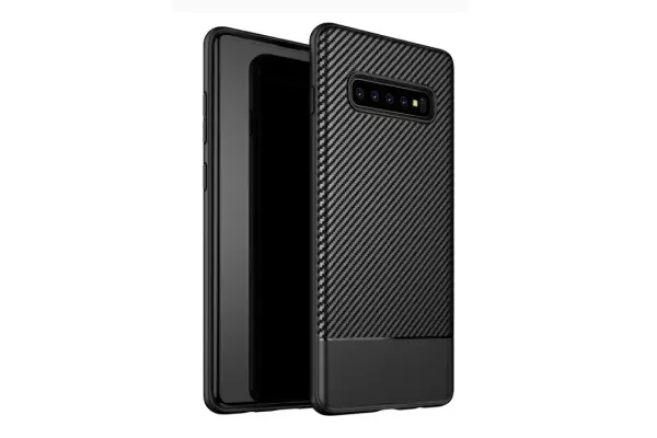 Samsung Galaxy S10+ suojakuori (musta)