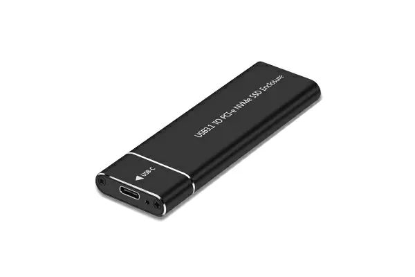 Ulkoinen kotelo M.2 NVMe SSD-levylle, USB-C