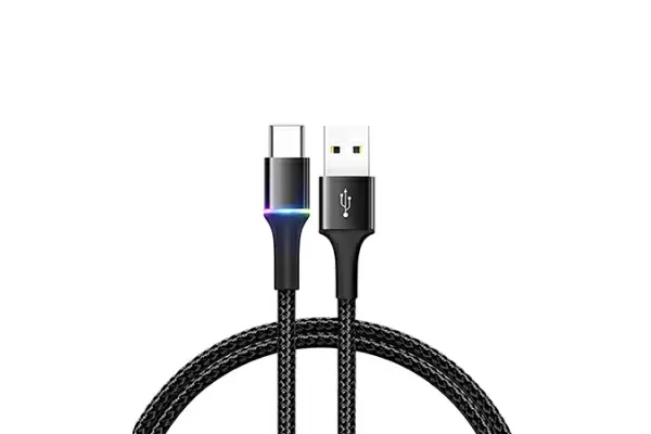 USB - USB Type-C nopea latauskaapeli, 2 A, 1 m