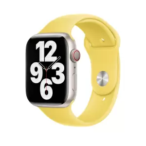 Apple Watch 42/ 44/ 45/ 49 mm rannehihna - Keltainen - M/L