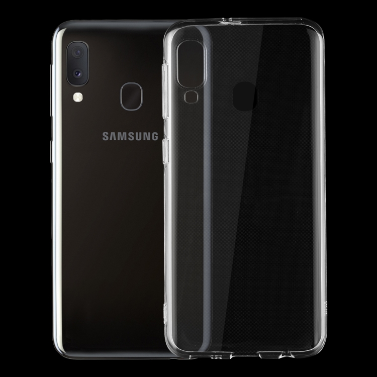 TPU-kotelo Samsung Galaxy A20e (läpinäkyvä)