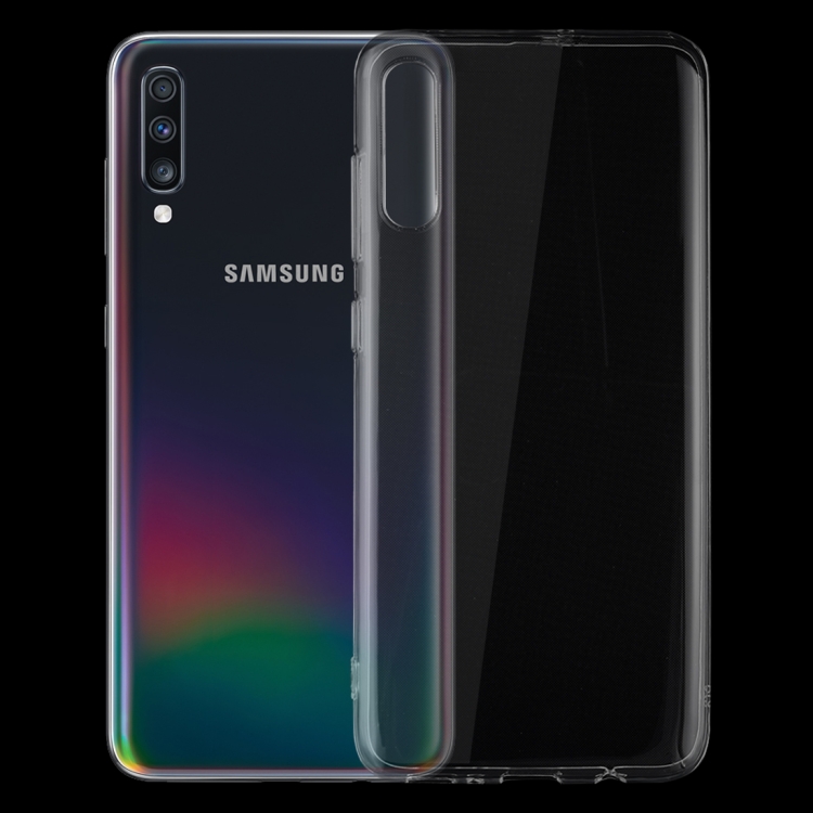 TPU-kotelo Samsung Galaxy A70 (läpinäkyvä)