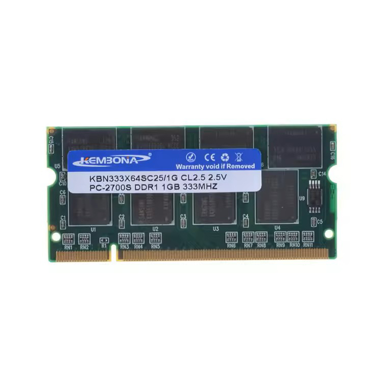 1GB DDR 333 SO-DIMM PC2700 – Muistimoduuli kannettaville