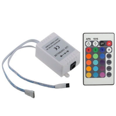 RGB LED-valonohjain, 24 näppäintä